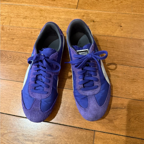 Puma Sportlifestyle Purple Sneakers Women’s Size 6.5 Retro Athletic Shoes - Picture 11 of 12